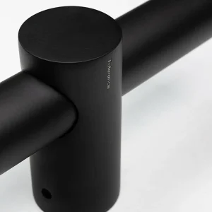 دستگیره در حیاط مشکی مات تلرانس سری 22000